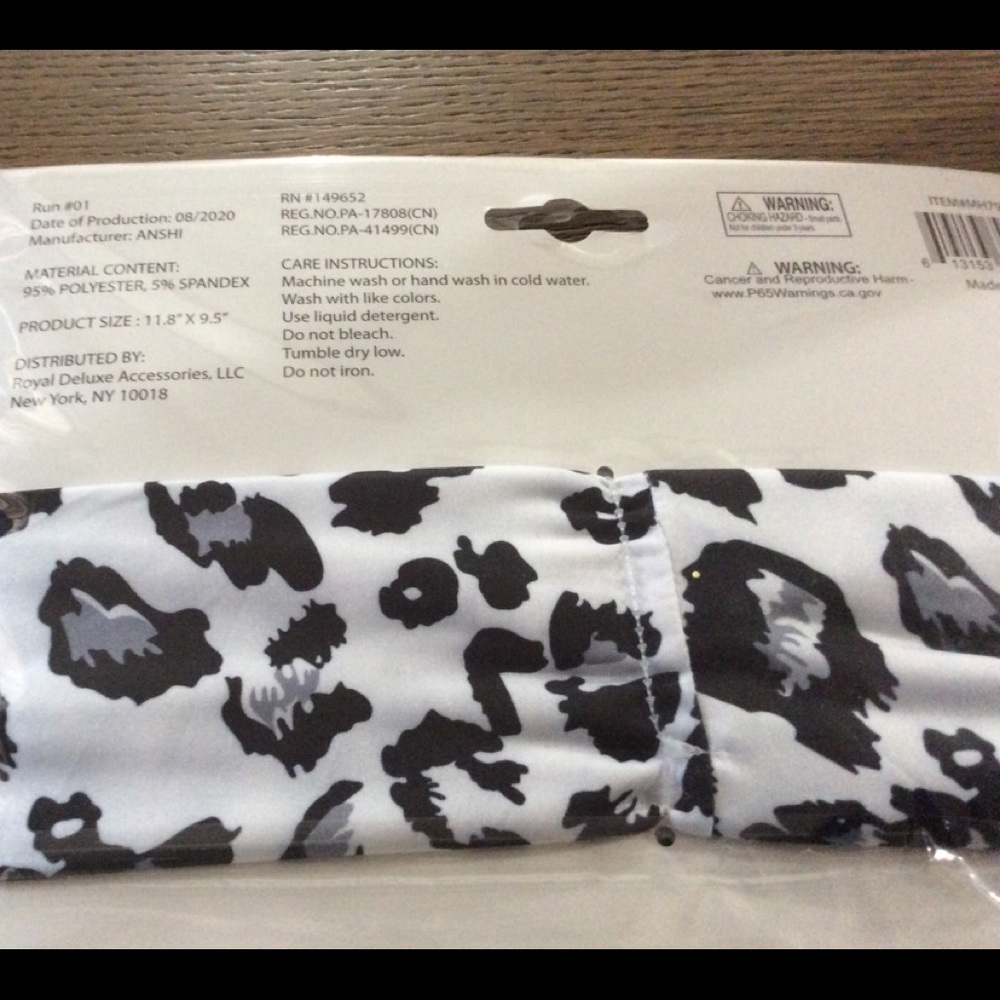 Multi-Use Leopard Print Scarf - image 2